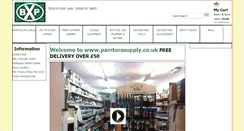 Desktop Screenshot of painterssupply.co.uk